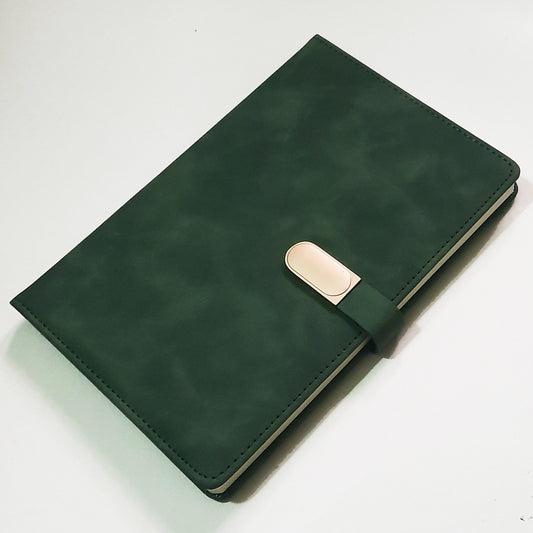 Business A5 Notebook - Green