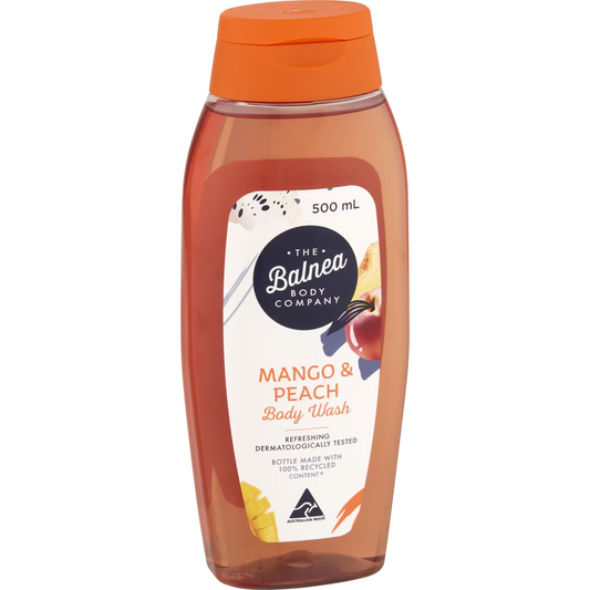 Balnea Mango & Peach Body Wash 500ml