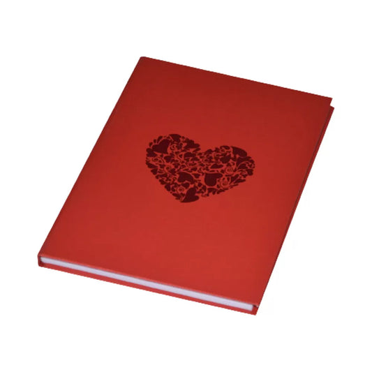 Hearts A5 Hardcover Notebook