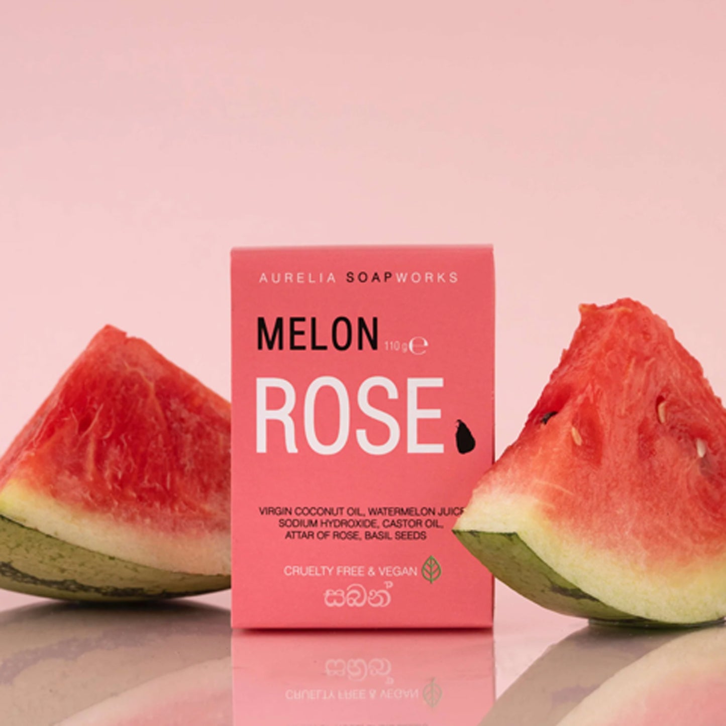 Melon Rose Bath Soap 110g