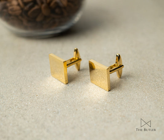 The Butler Cufflinks - Roman Gold