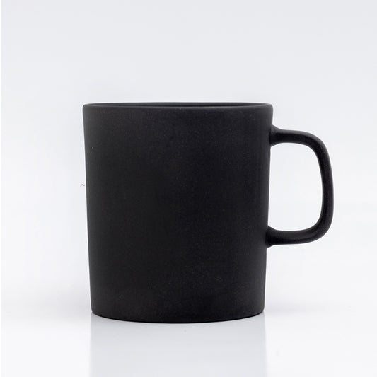 Earthenware Coffee Mug (Matt Black)