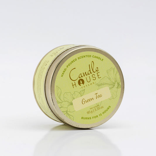 Scented Tin Candle - Green Tea