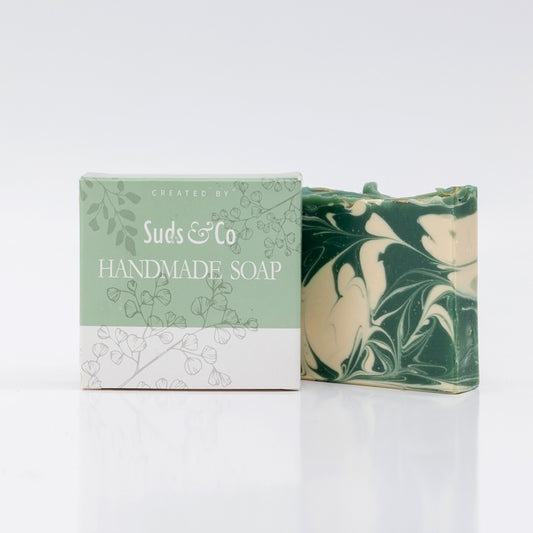 Suds&Co Handmade Soap - Emerald Glow 100g