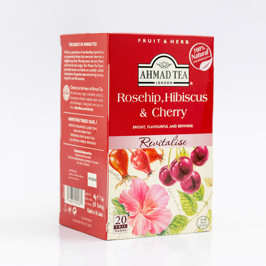 Ahmad Rosehip, Hibiscus & Cherry Tea