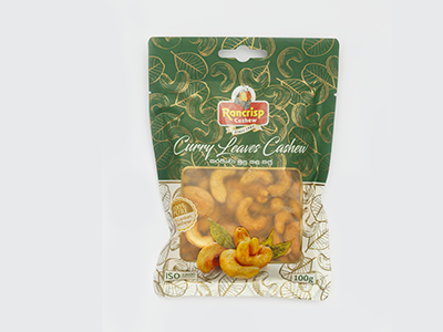 Rancrisp Curry Leaf Cashews 100g
