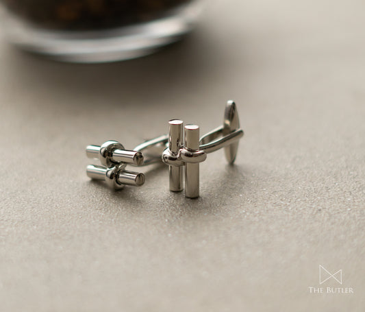 The Butler Cufflinks - Executive Twist