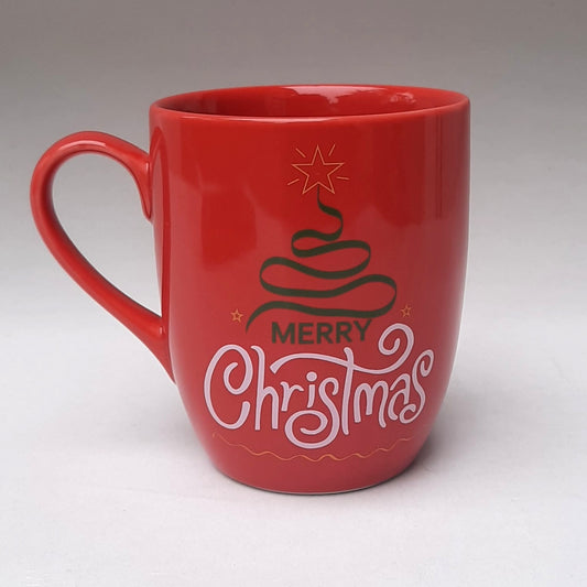 Merry Christmas Mug - Red