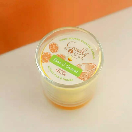 Scented Mini Candle - Lime & Coconut