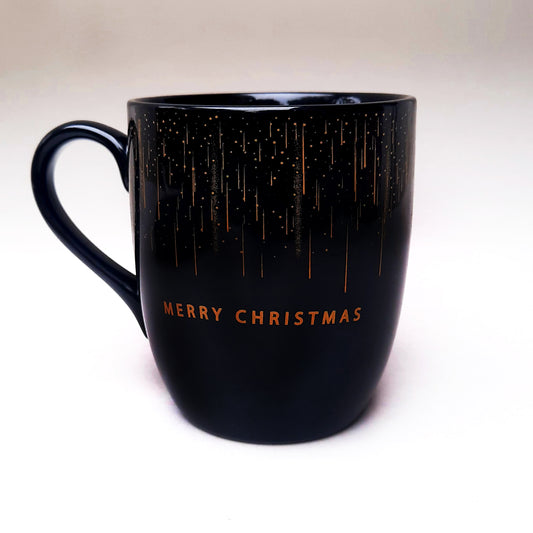 Merry Christmas Mug - Black