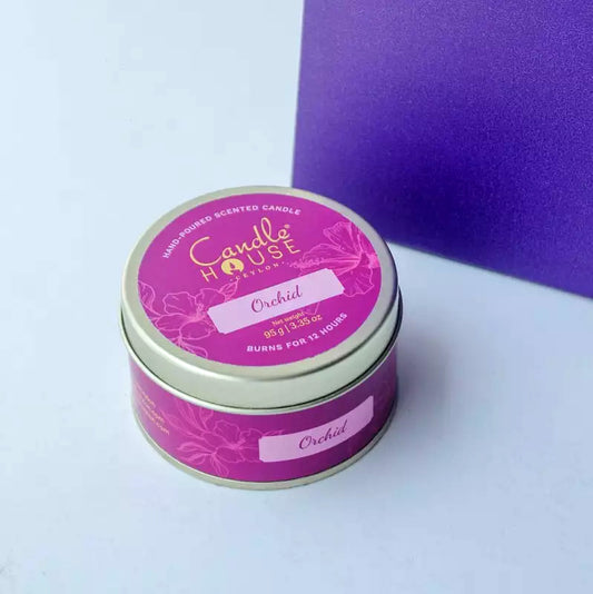 Scented Tin Candle - Orchid